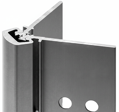 Full-Mortise Aluminum Continuous-Geared Hinges / Heavy-Duty